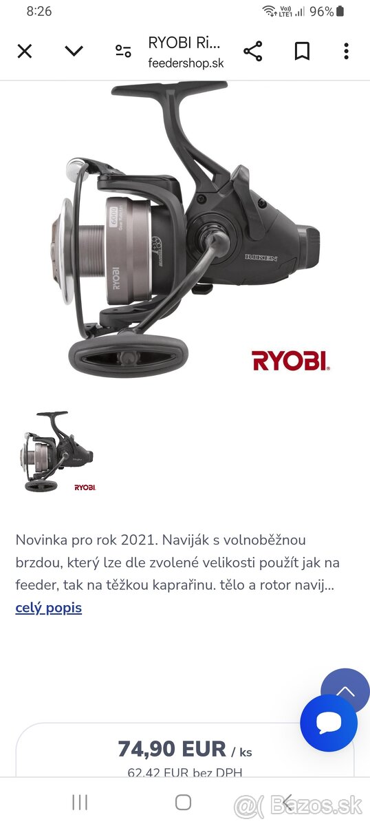 Navijaky ryobi riken 6000