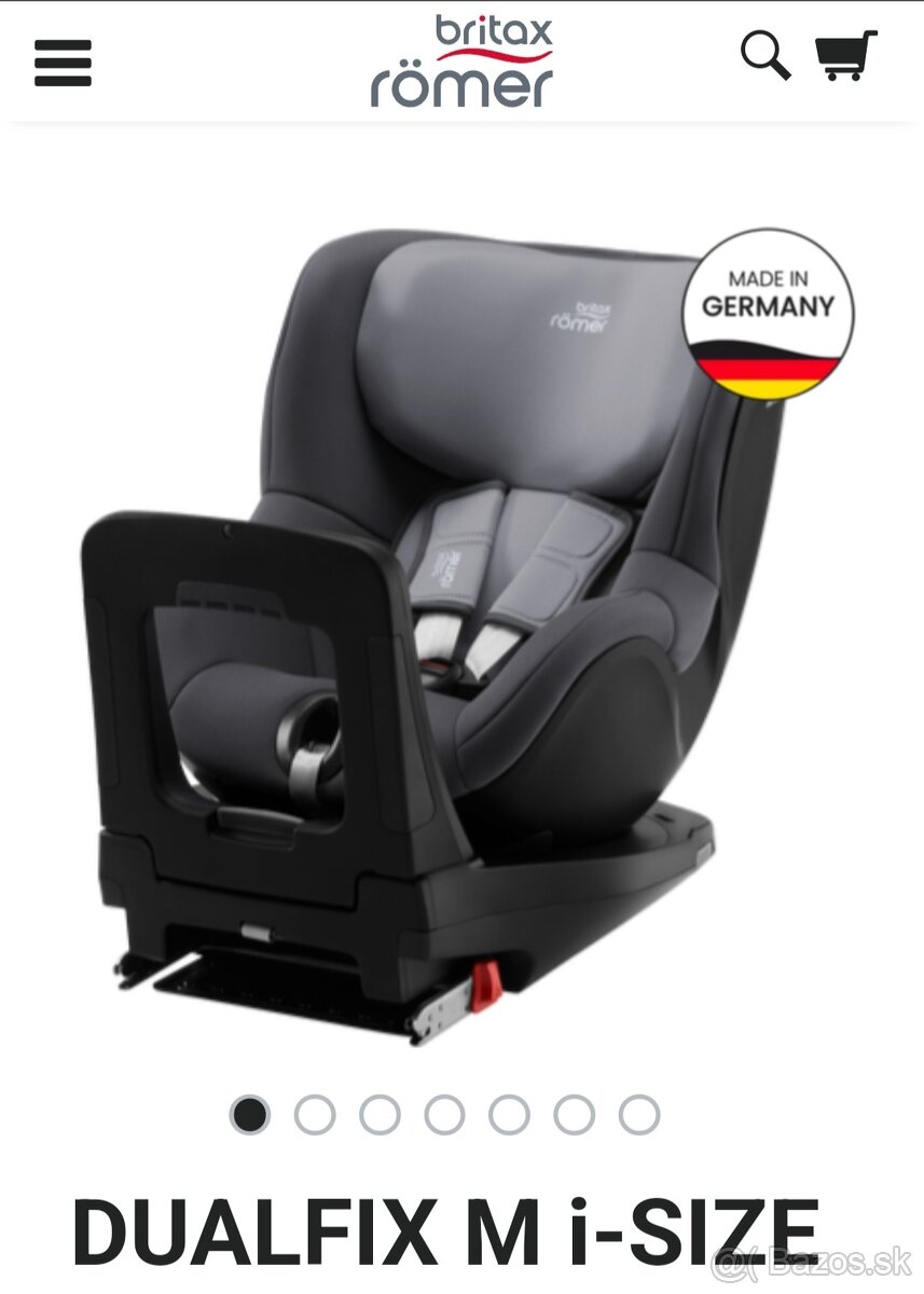 Römer Dualfix M- i size 360° s isofix