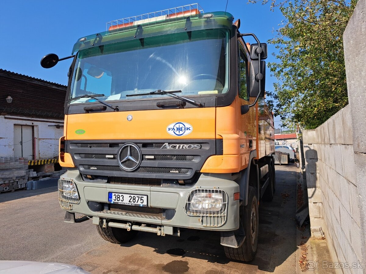 MB ACTROS 3344 A 6X6 + FABOK SN-R