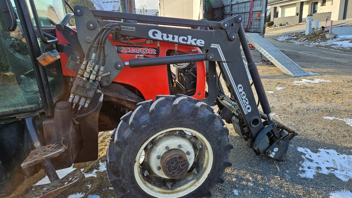 Zetor 5341 QUICKE 920 ( S ČEELnyym naklaadacc)