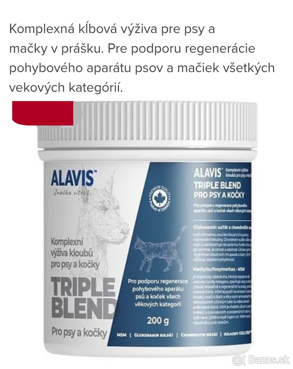 Alavis výživa pre mačky