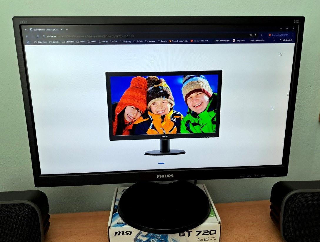 24" monitor Philips 243V