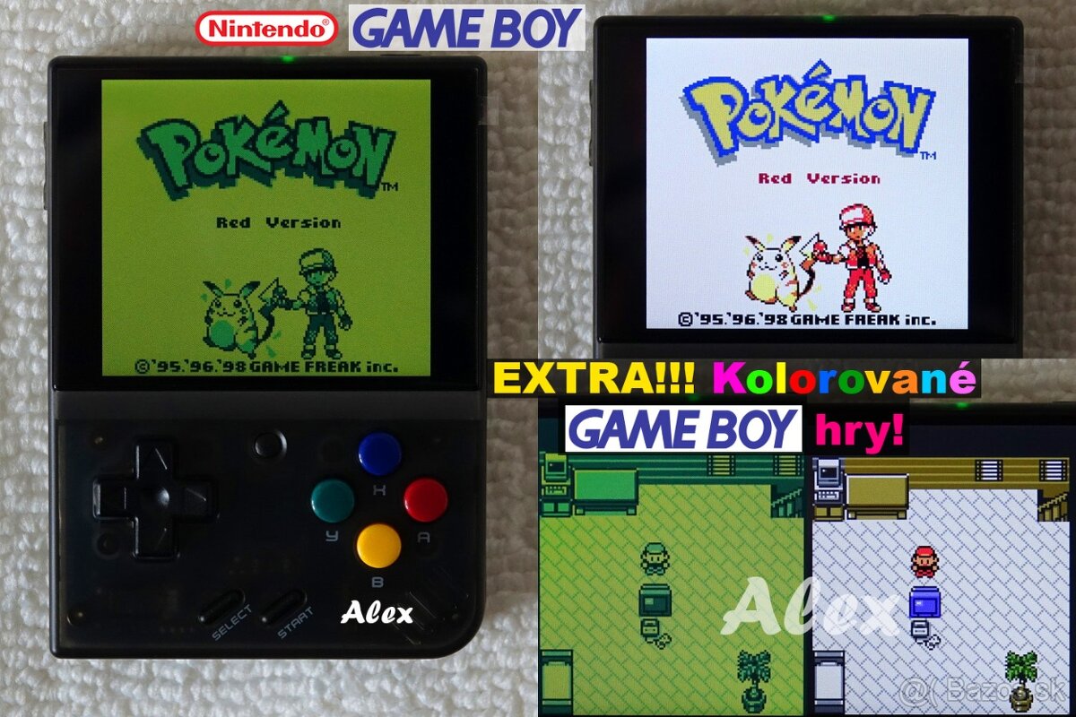 Nové MIYOO Mini Plus - EXTRA Game Boy, Onion, 50 tisíc hier