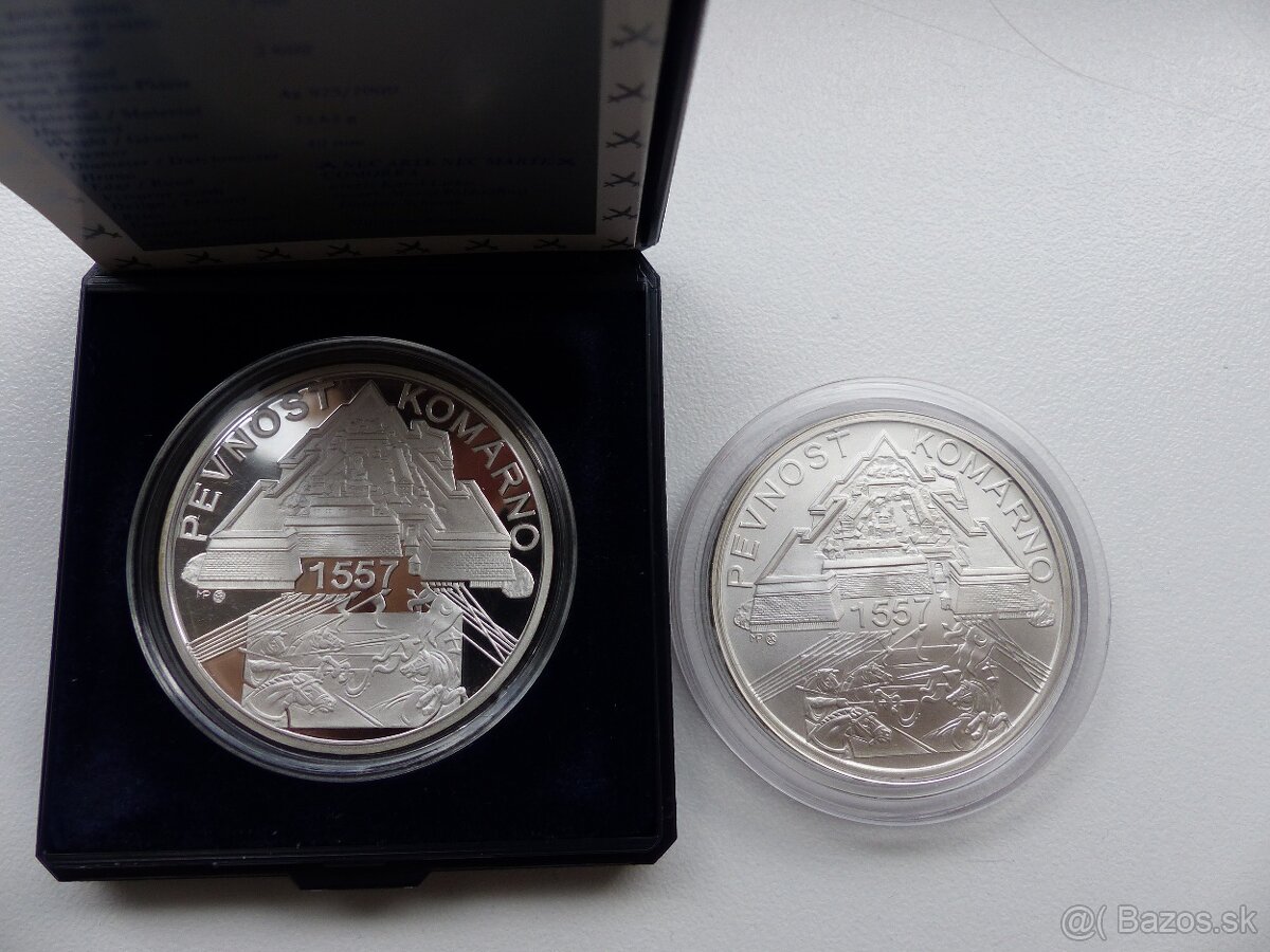 500 Sk 2007 Komárno bk + proof