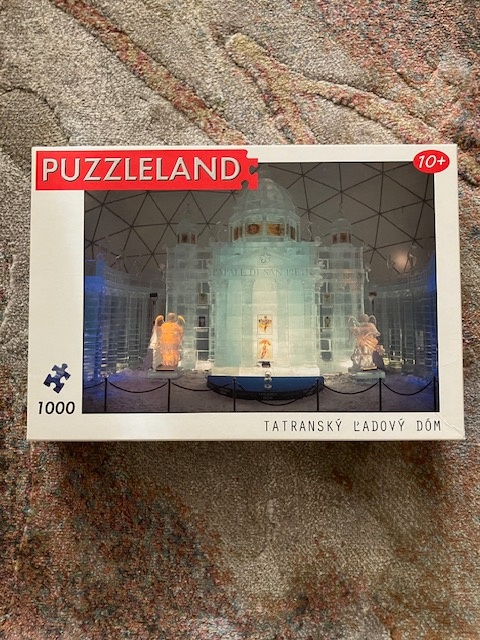 predám puzzle 1000 ks Ladový dom Tatry