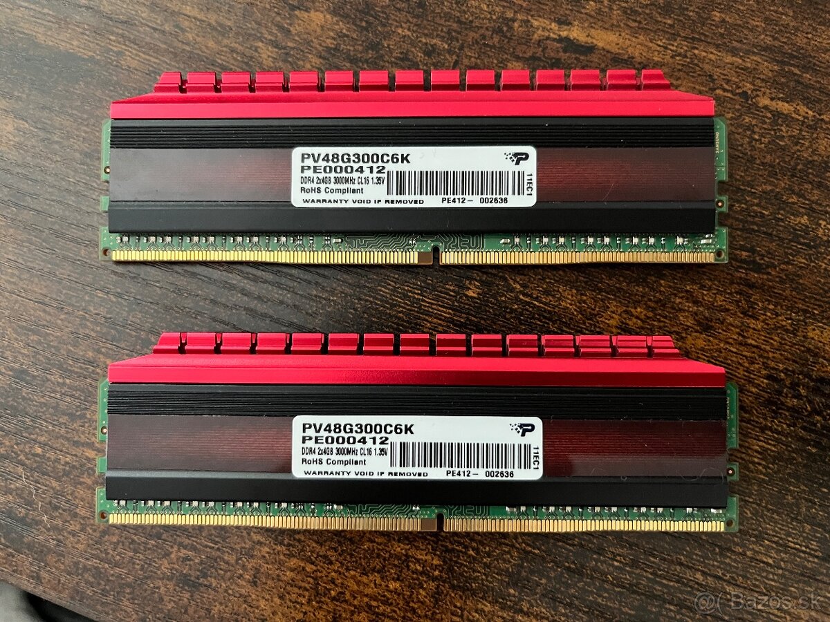 Patriot viper 8gb kit