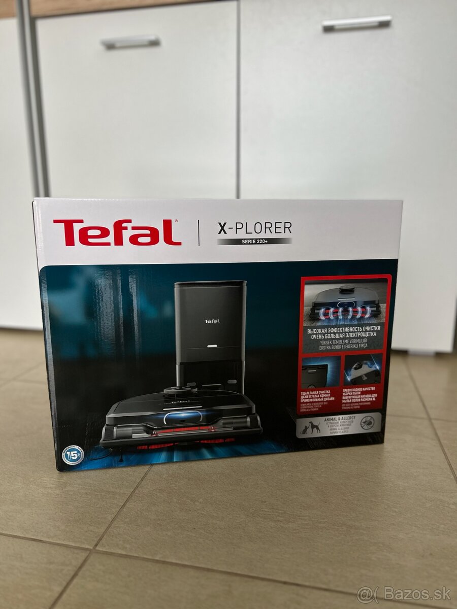 Tefal Explorer 220+ – robotický vysávač