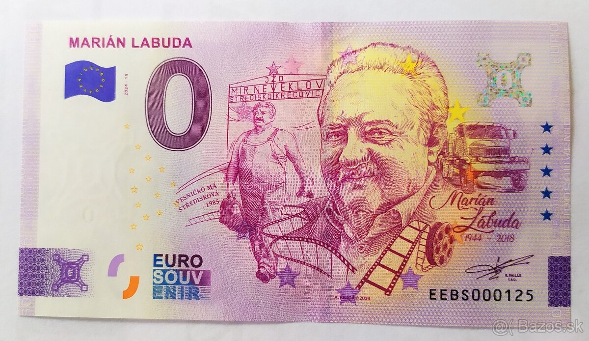 0€ / 0 euro / 0 eurová bankovka ,.,.,