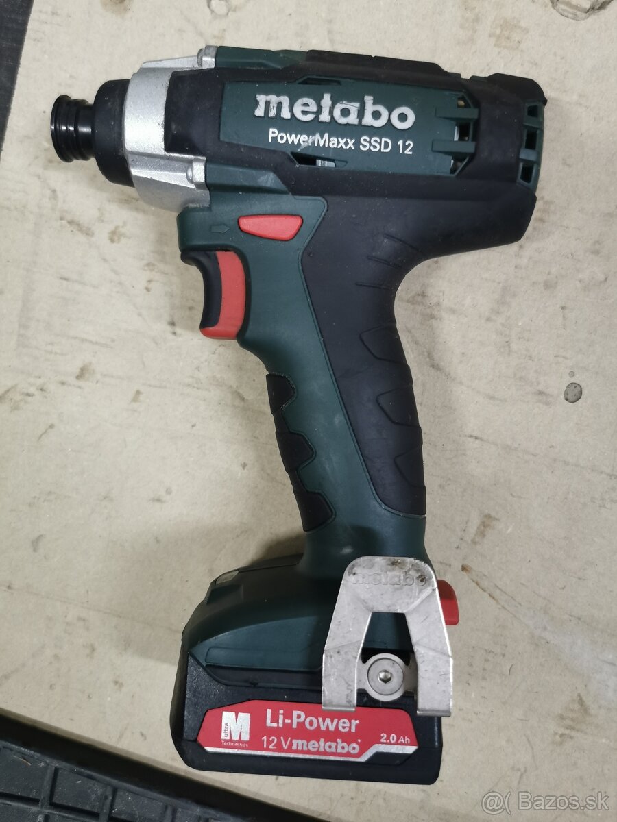 Metabo razovy utahovak 12v