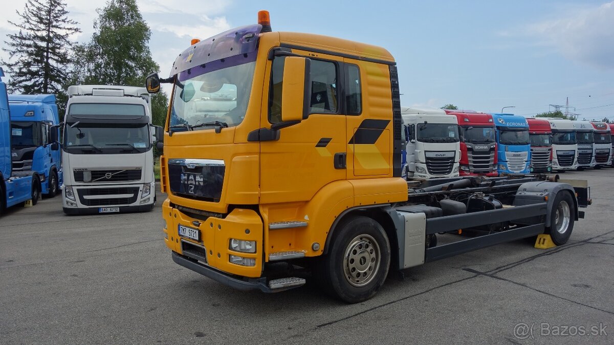 Prodám MAN TGS 18.400 4X2 BL EURO 4 - Hákový nosič kontejner