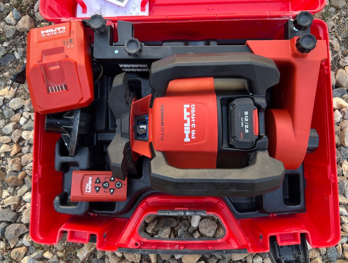 Hilti PR 3-HVSG set interiérový rotačný laser, 360°