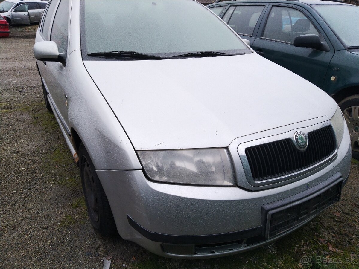 Škoda Fabia 1,4MPI 44 a 50kW - náhradní díly