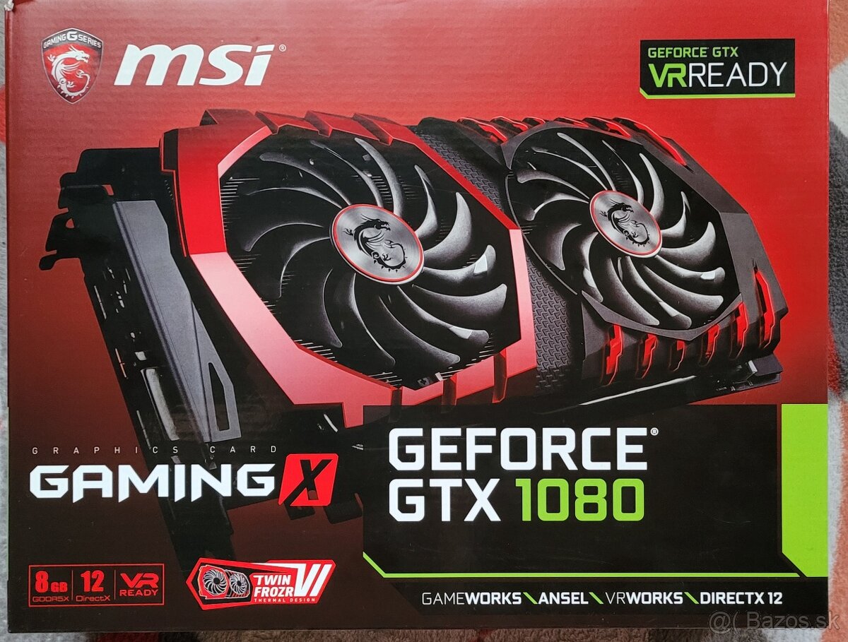 MSI GeForce GTX 1080 8GB