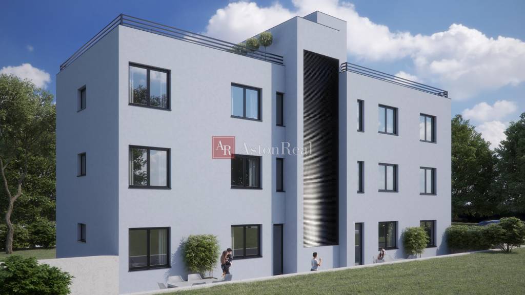 IBA U NÁS Moderný appt. 3+kk,S1, 56,65m2, prízemie, Zadar, C