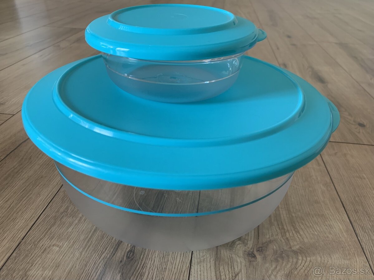 Sada kryštálové misy 3500ml a 275ml Tupperware NOVÁ