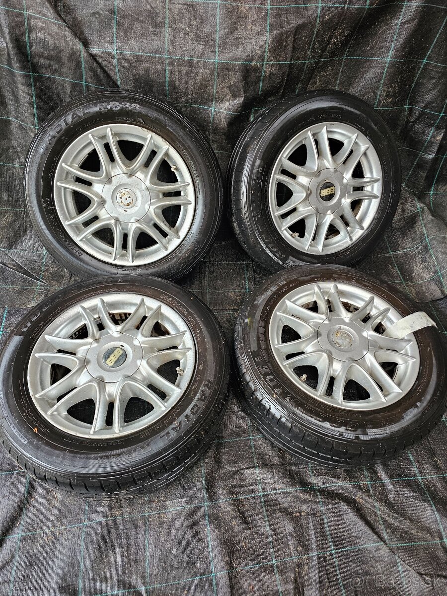 Sada kolies original BBS R15 5x112