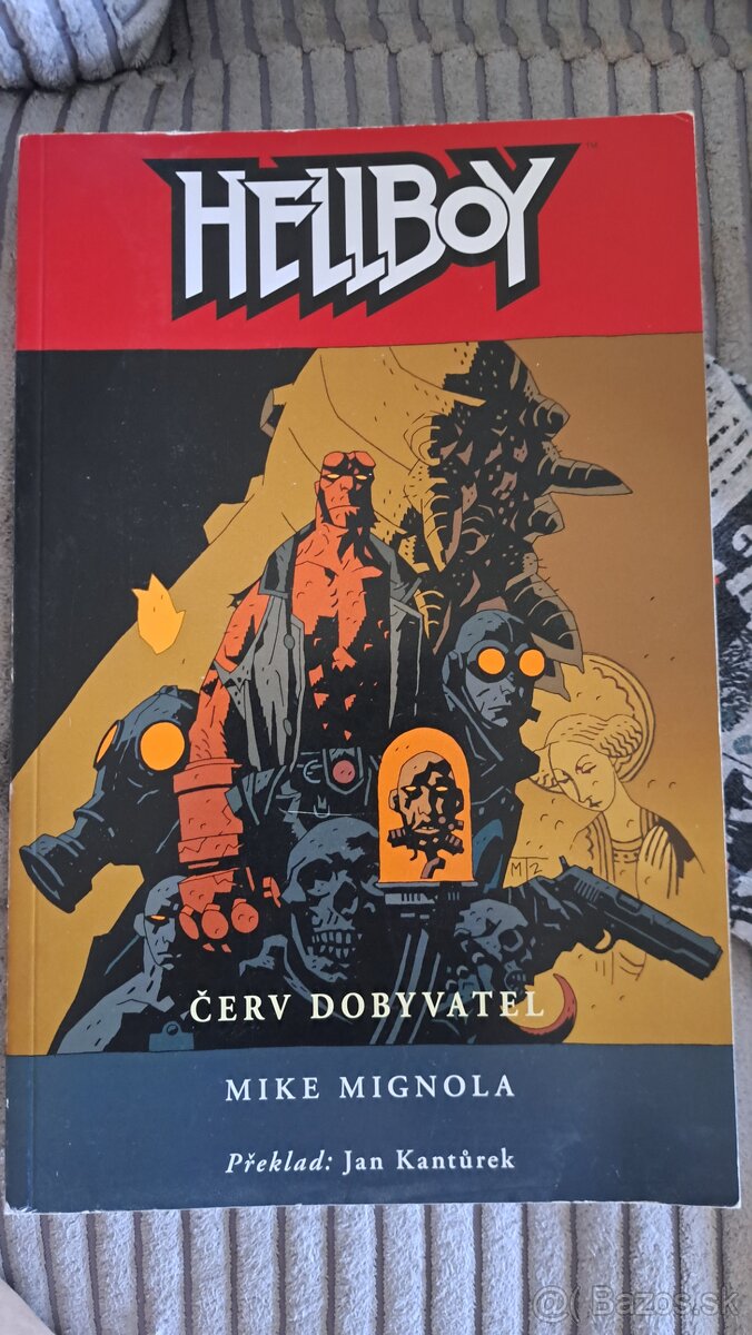 Hellboy a hellblazer komiksy