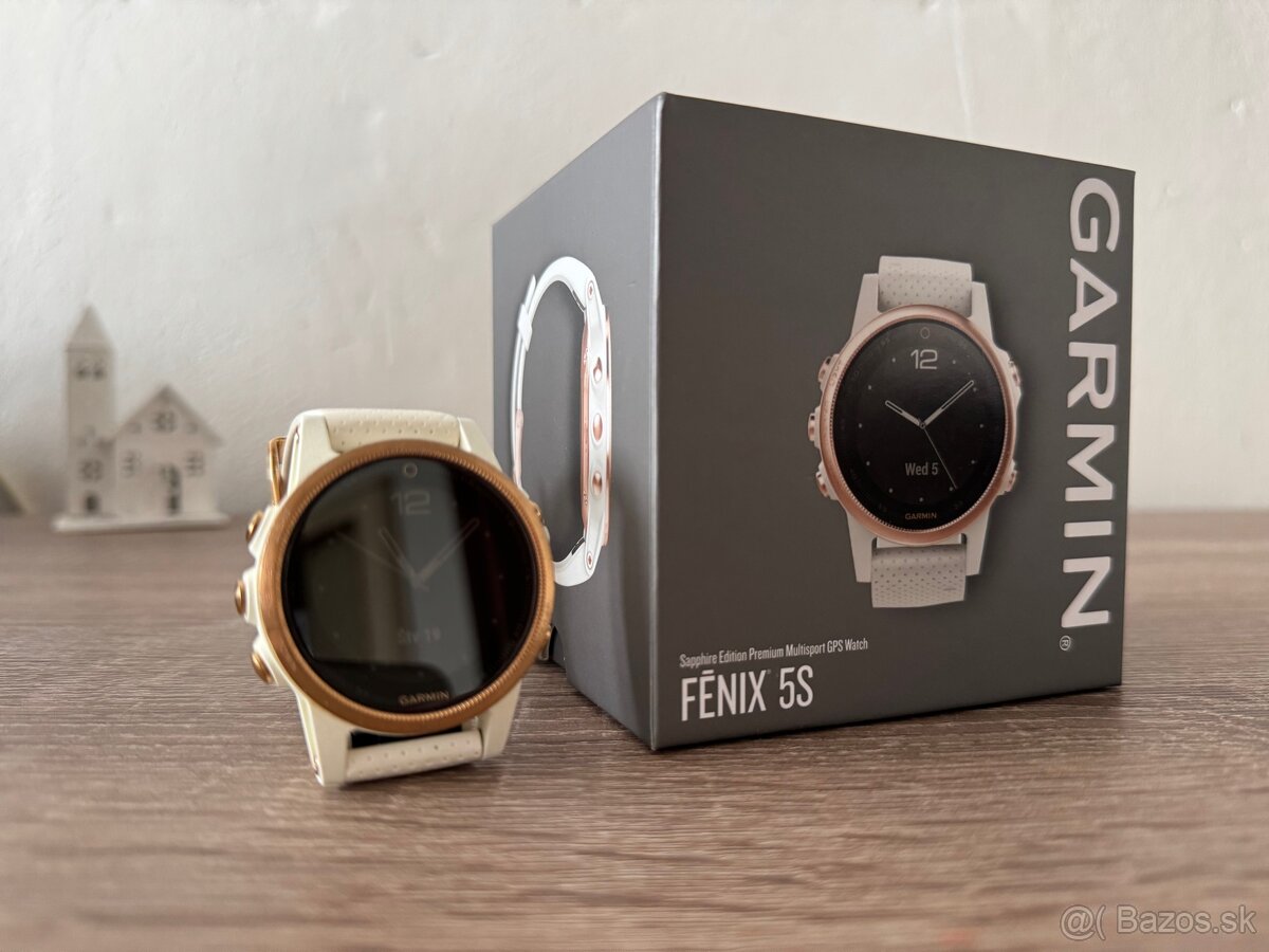 Garmin Fénix 5S SAPPIRE EDITION, ROSE GOLD