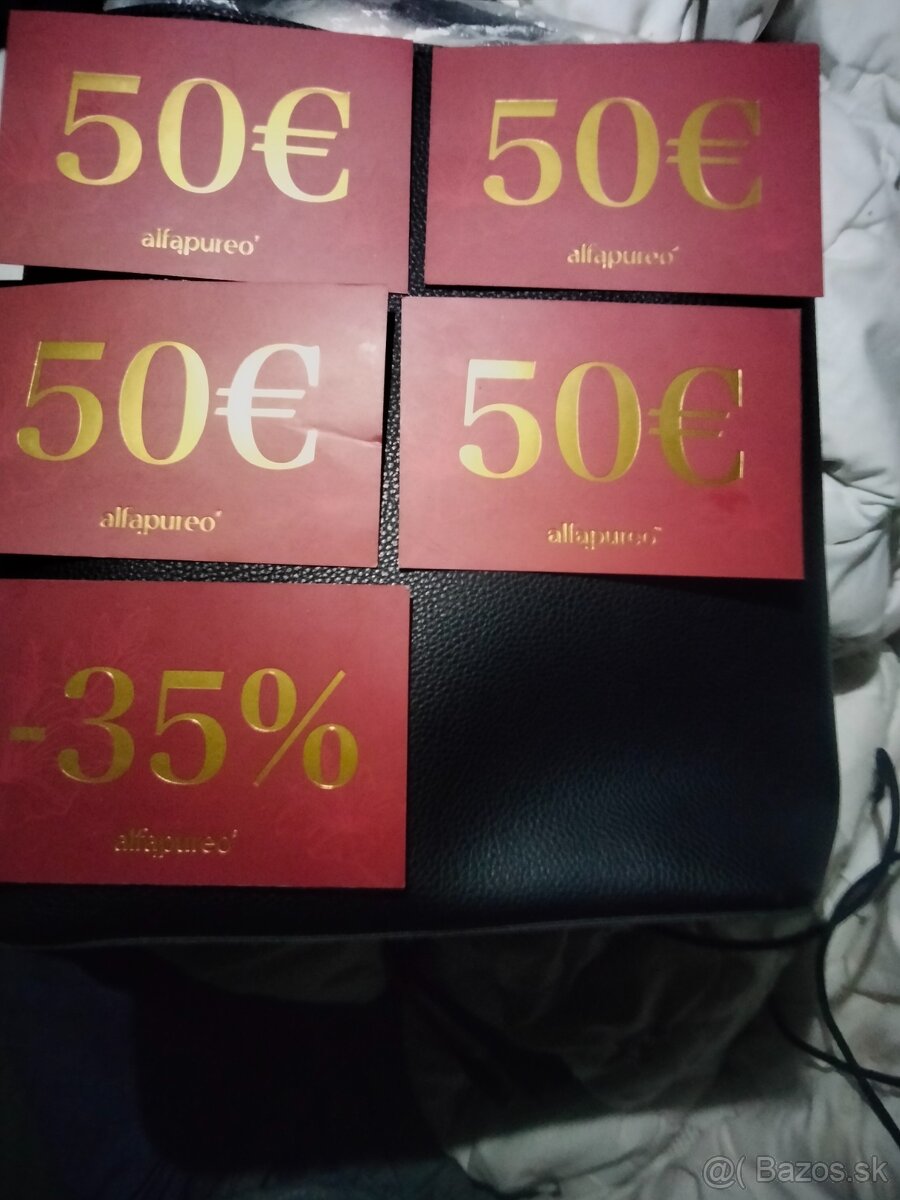 50€ poukážky na nákup nad 100€