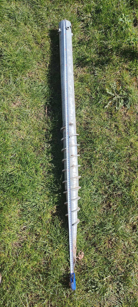 Zemná kotviaca skrutka, vrut ∅76mm – 1400mm 6 ks