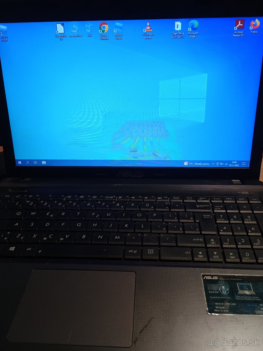 Notebook Asus x55v