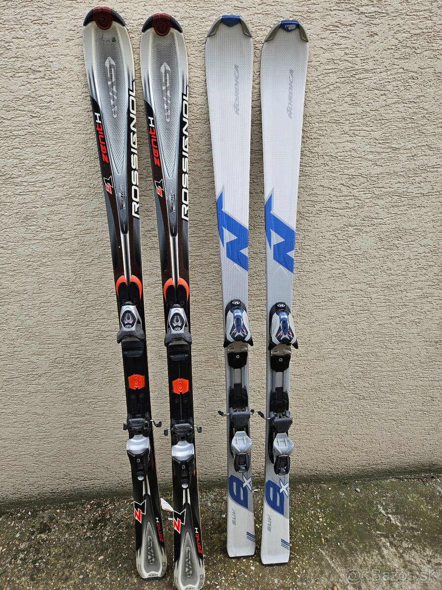 Lyze rossignol 162cm a nordica 160cm