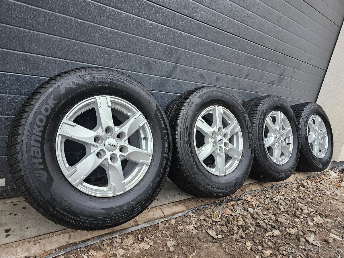 Zimná sada Alutec 6x139,7+Hankook 265/65 R17