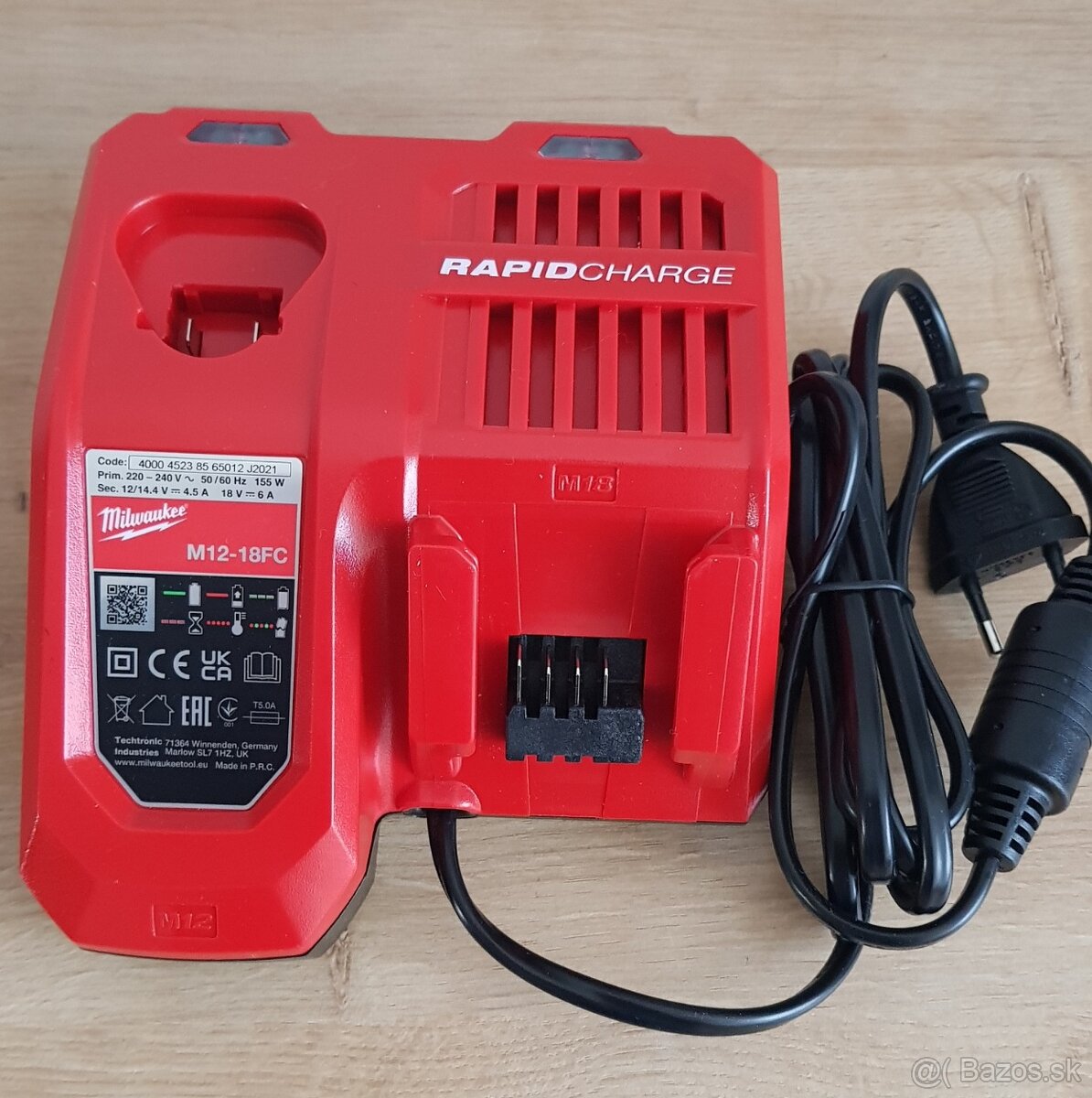 MILWAUKEE M12-18 FC - rapid charger