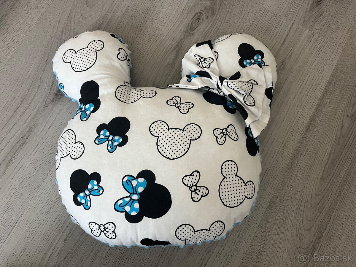 Detsky vankus Mickey hlava Handmade