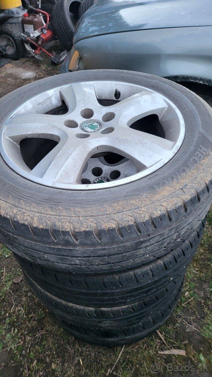 Kolesa Octavia 5x100 r16