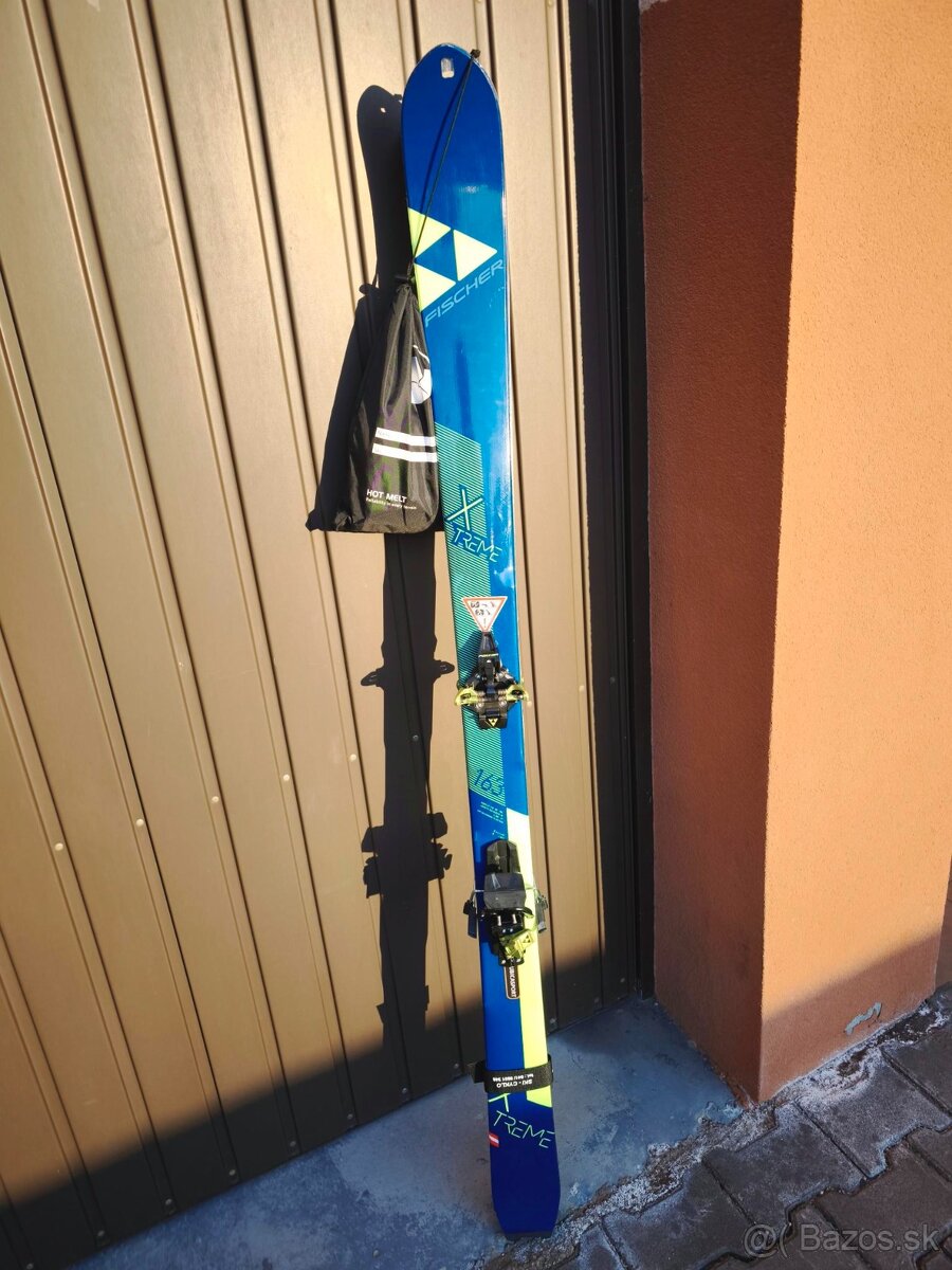 Skialp set Fischer Tour X-Treme 82,163 cm a lyžiarky 27-27,5