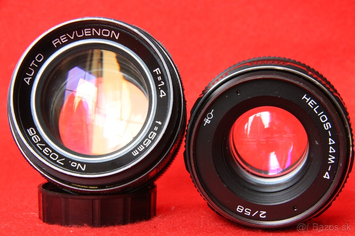 M42 : AUTO REVUENON 1.4/55 & helios 2/58