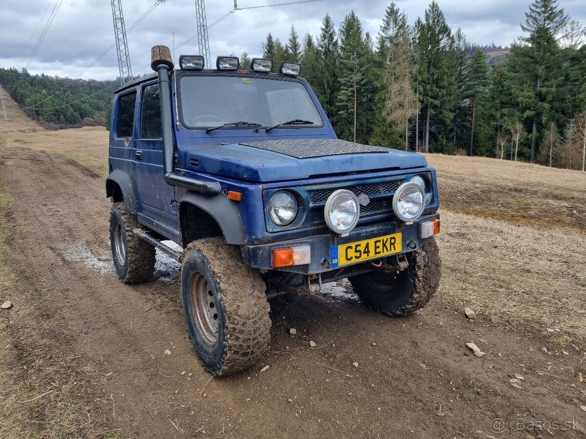 Predam suzuki samurai 1.6 ,SJ 413 celoplech,ofroad