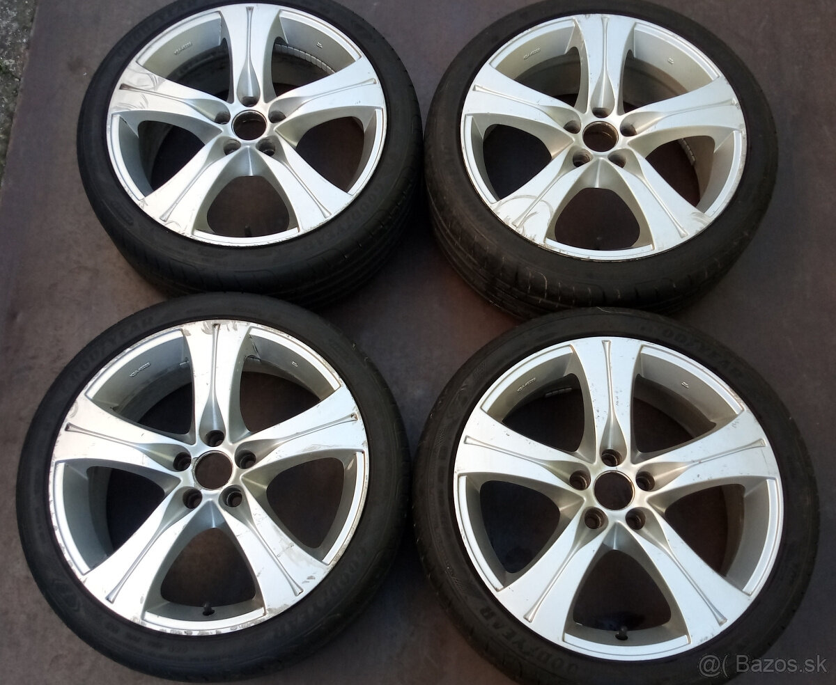 Predám alu disky R17 5x100 zn.Autec