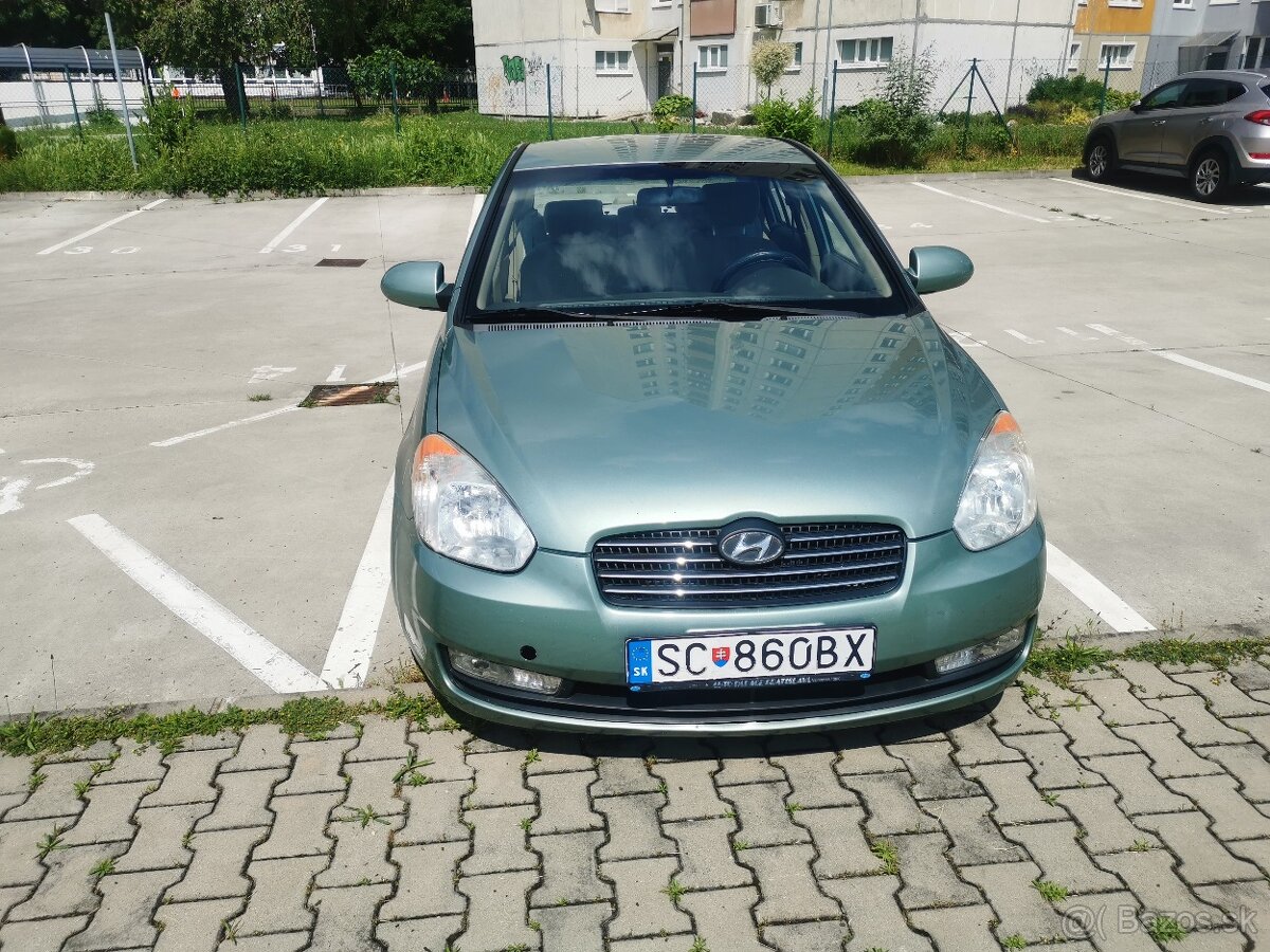 Hyundai Accent 2008 1.4 benzín 71kW, manuál