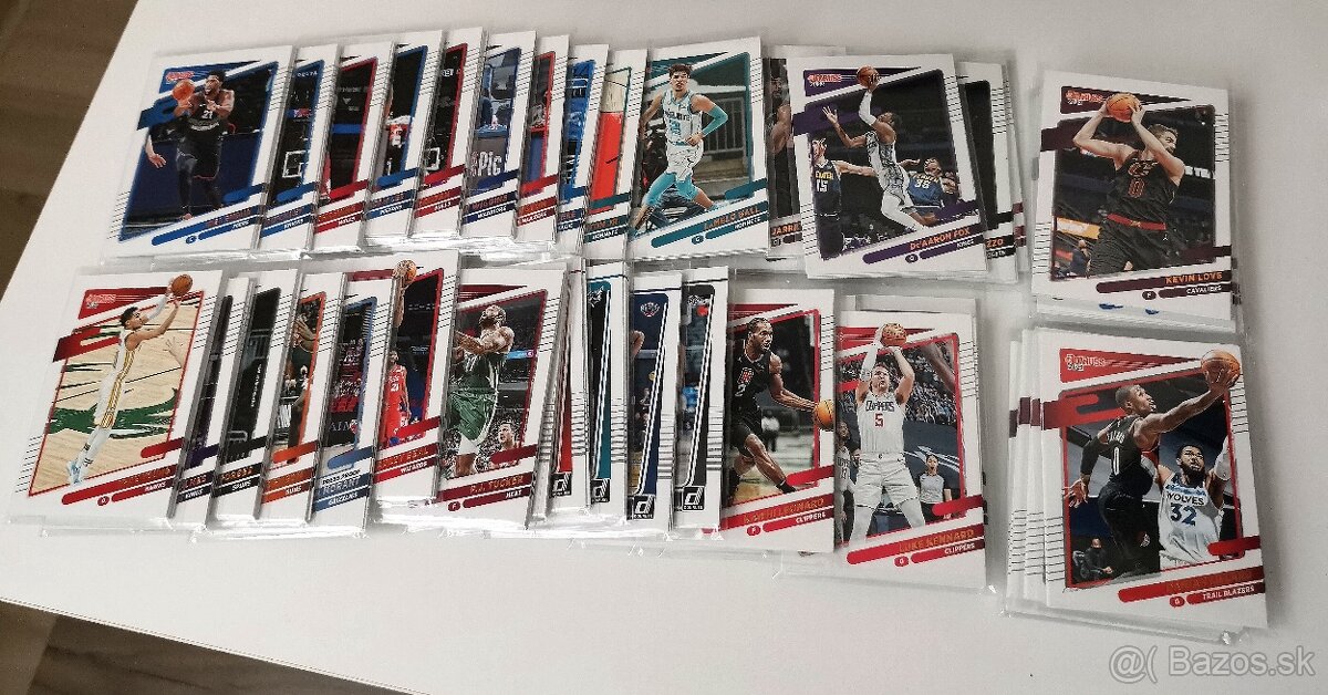 Kartičky NBA - komplet base set Donruss 21-22