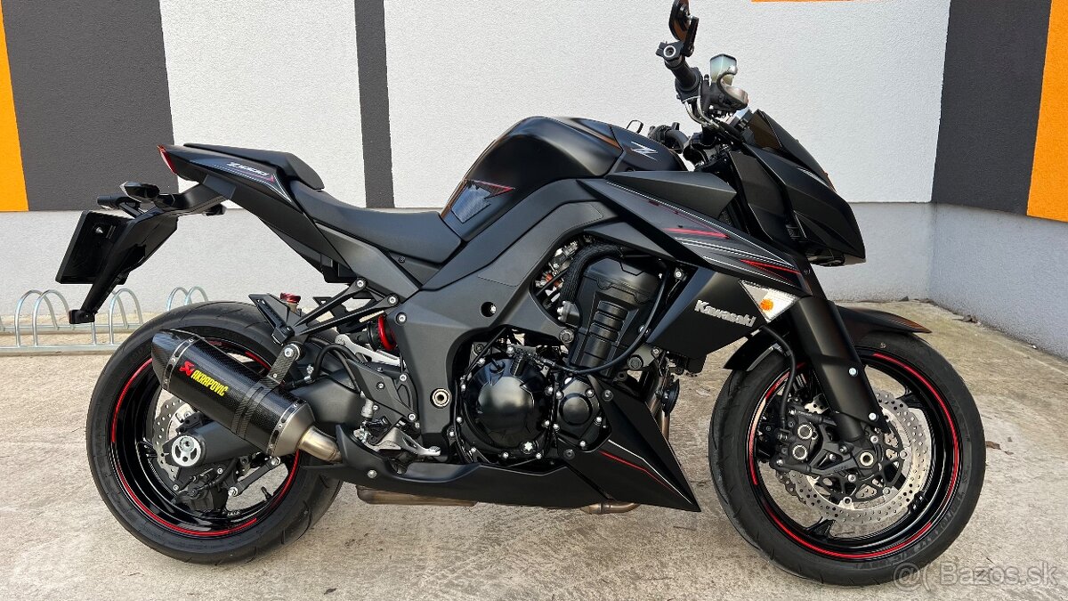 Kawasaki Z1000 black edition 2012