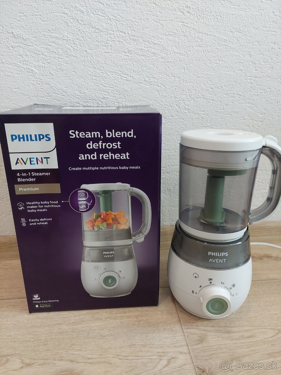 Philips Avent 4 in 1 parný hrniec a mixér