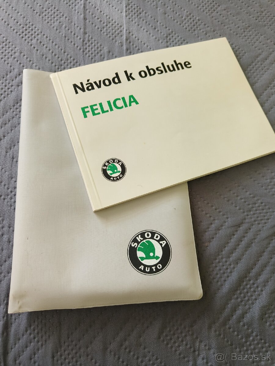 Návod na obsluhu škoda Felicia