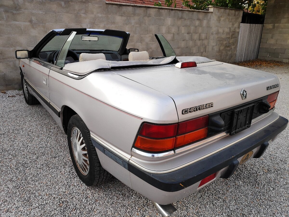 Chrysler Le Baron Cabrio 3,0 V6 AUTOMAT R.V.1990