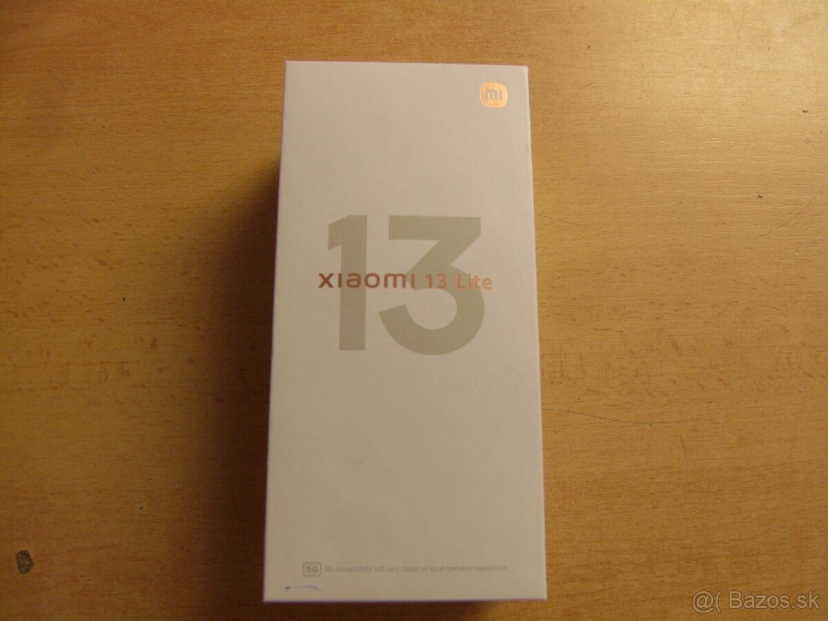 Xiaomi 13 Lite,  8/256 GB,  CELKOM NOVÝ 