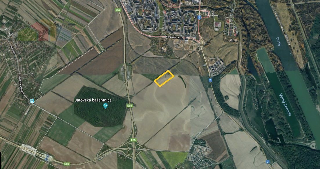 Investičný pozemok, 1.600 m², Petržalka, Janíkovské pole, do