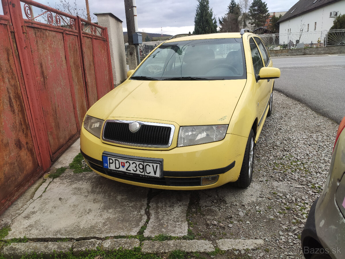 Škoda Fabia 1.9 TDI Combi - nová TK/EK