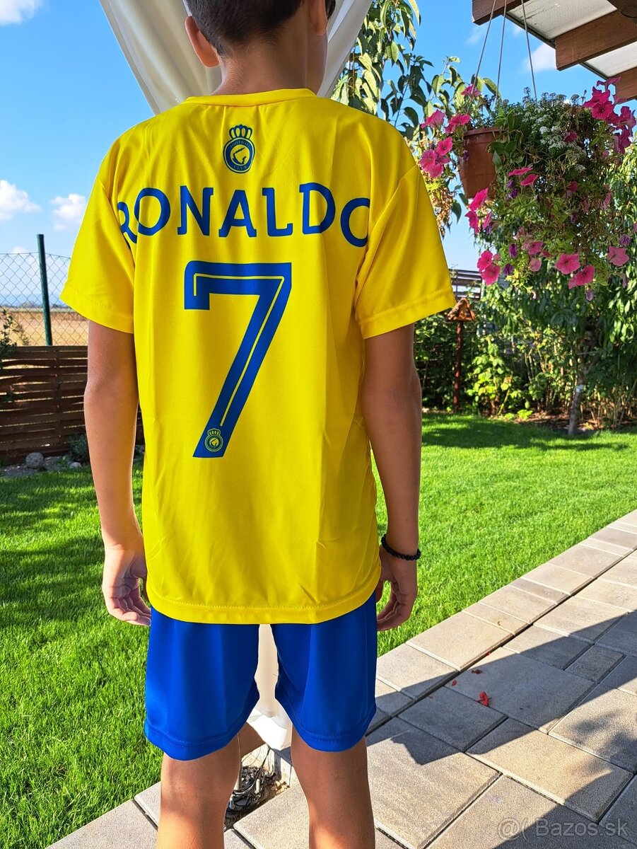 Futbalový dres Ronaldo all nassr nenoseny