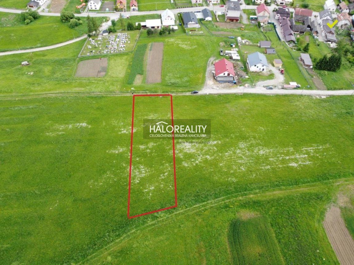 HALO reality - Predaj, pozemok pre rodinný dom   1435 m2 Niž