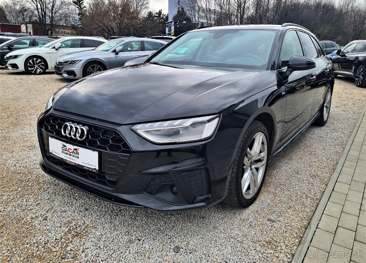 AUDI A4 AVANT 35 2.0 TDI S LINE/ MOŽNÝ ODPOČET DPH