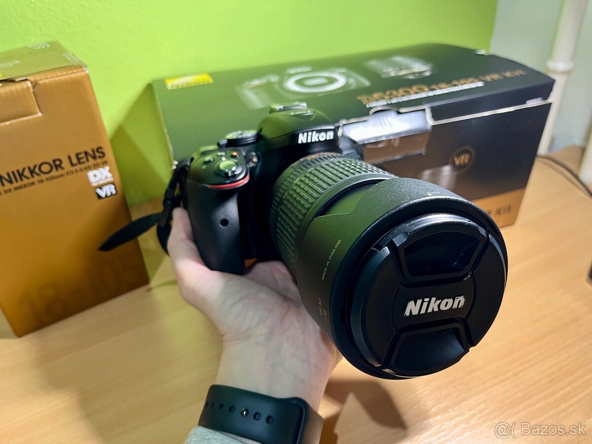 Nikon D5300 + Nikkor 18-105mm Kit