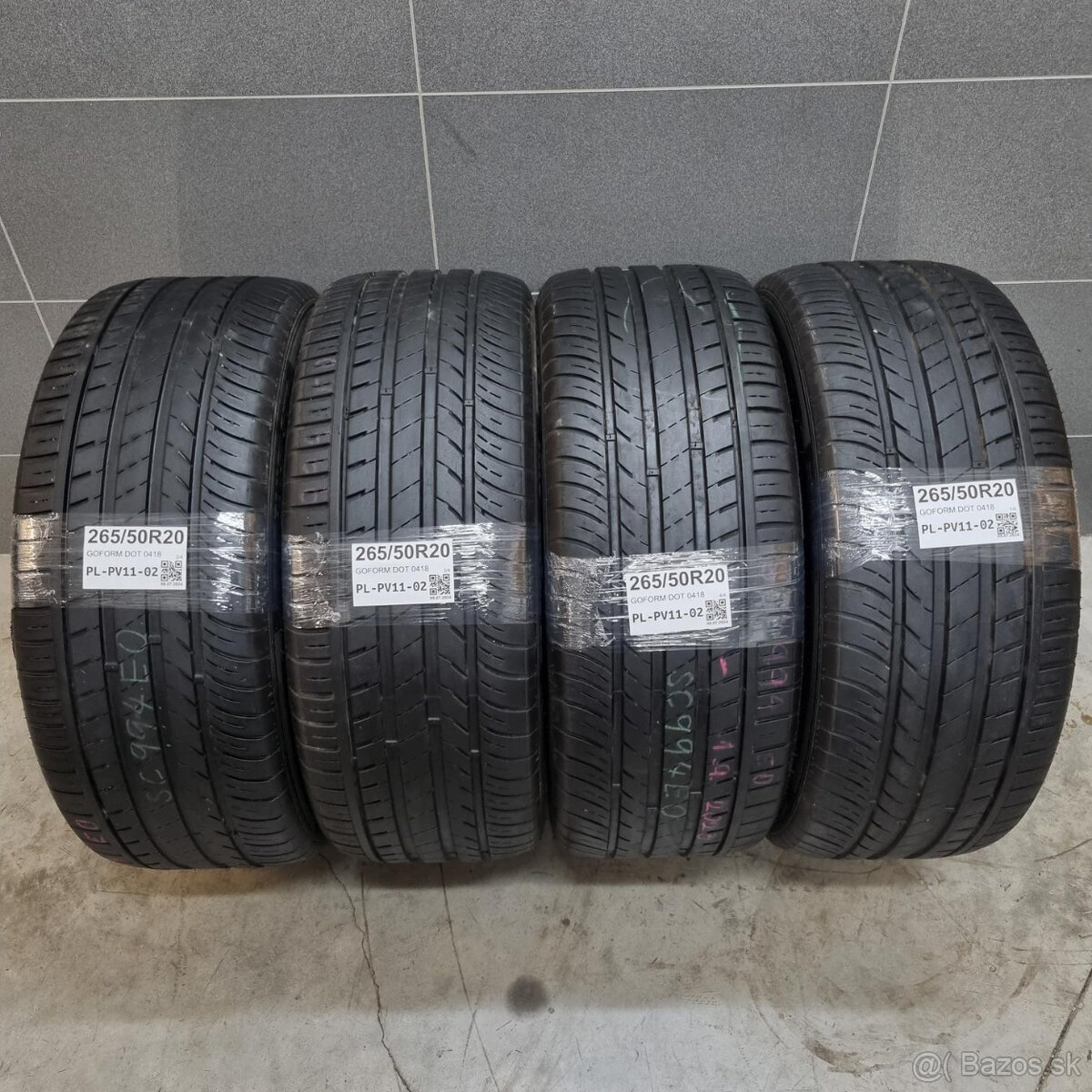 Letné pneumatiky 265/50 R20 GOFORM DOT0418