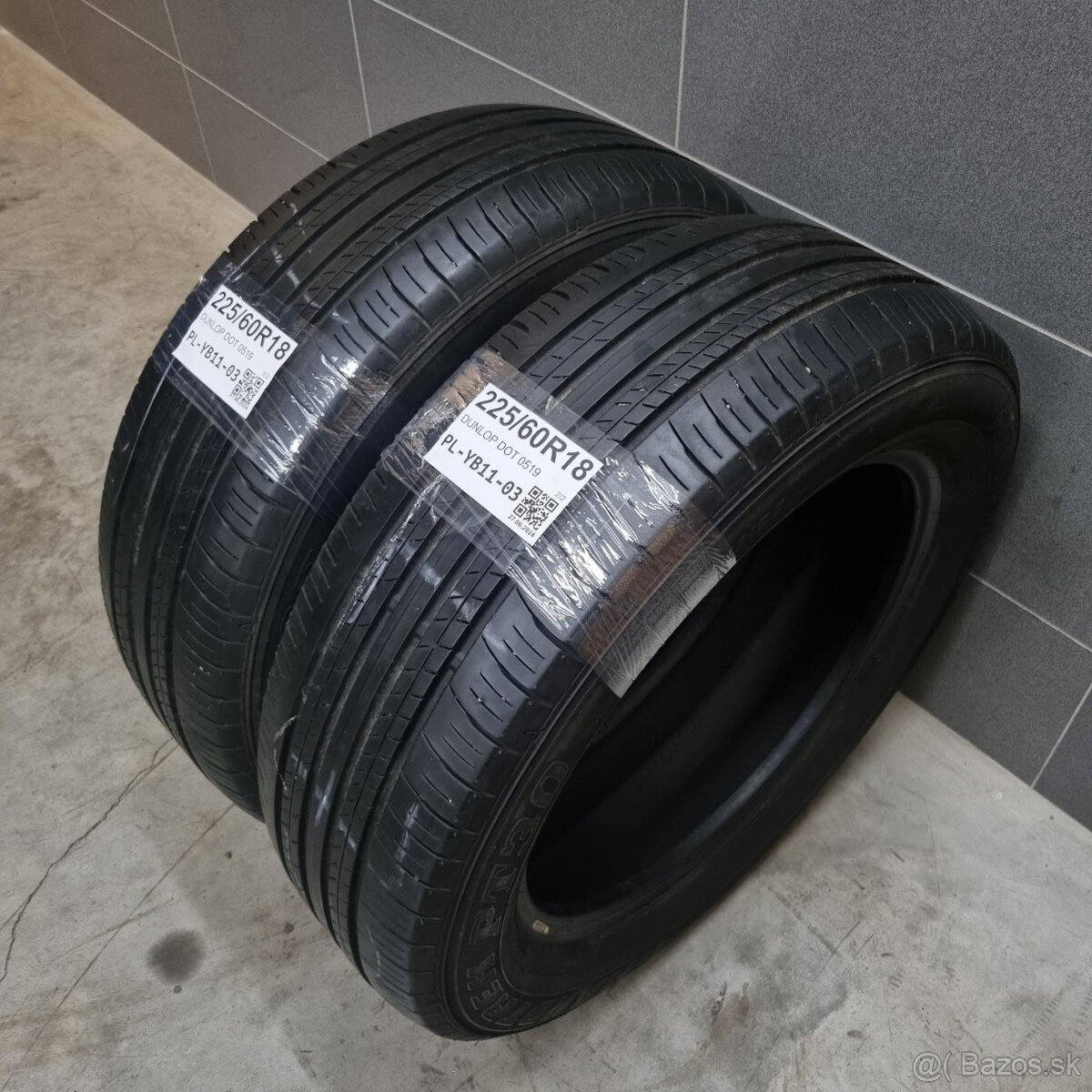 Letné pneumatiky 225/60 R18 DUNLOP DOT0519