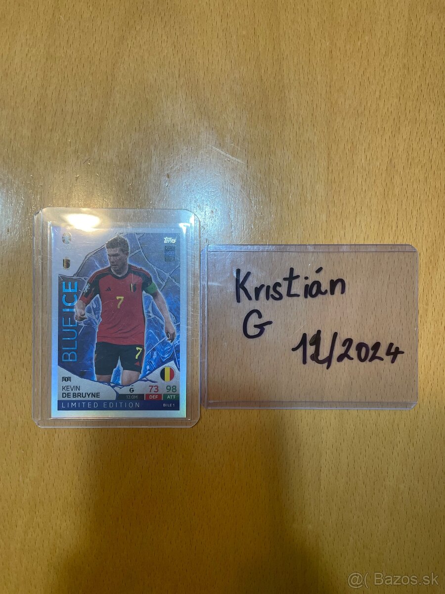 Euro 2024 Topps match attax kartičky